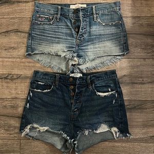 Hollister & Abercrombie short bundle